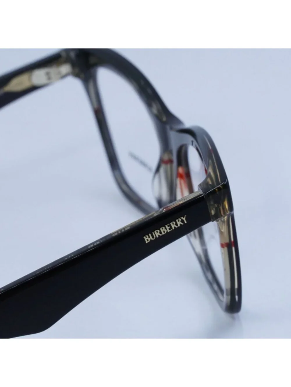 Burberry BE2416 4121 Eyeglasses Black 52mm Cat Eye Frame